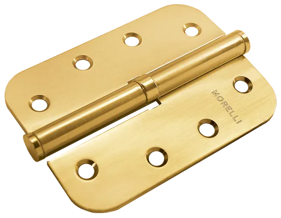 Петля карточная разъемная MSND-C 100X70X2.5 SG R с подшипником стальная левая, врезная, цвет матовое золото фото купить Ижевск