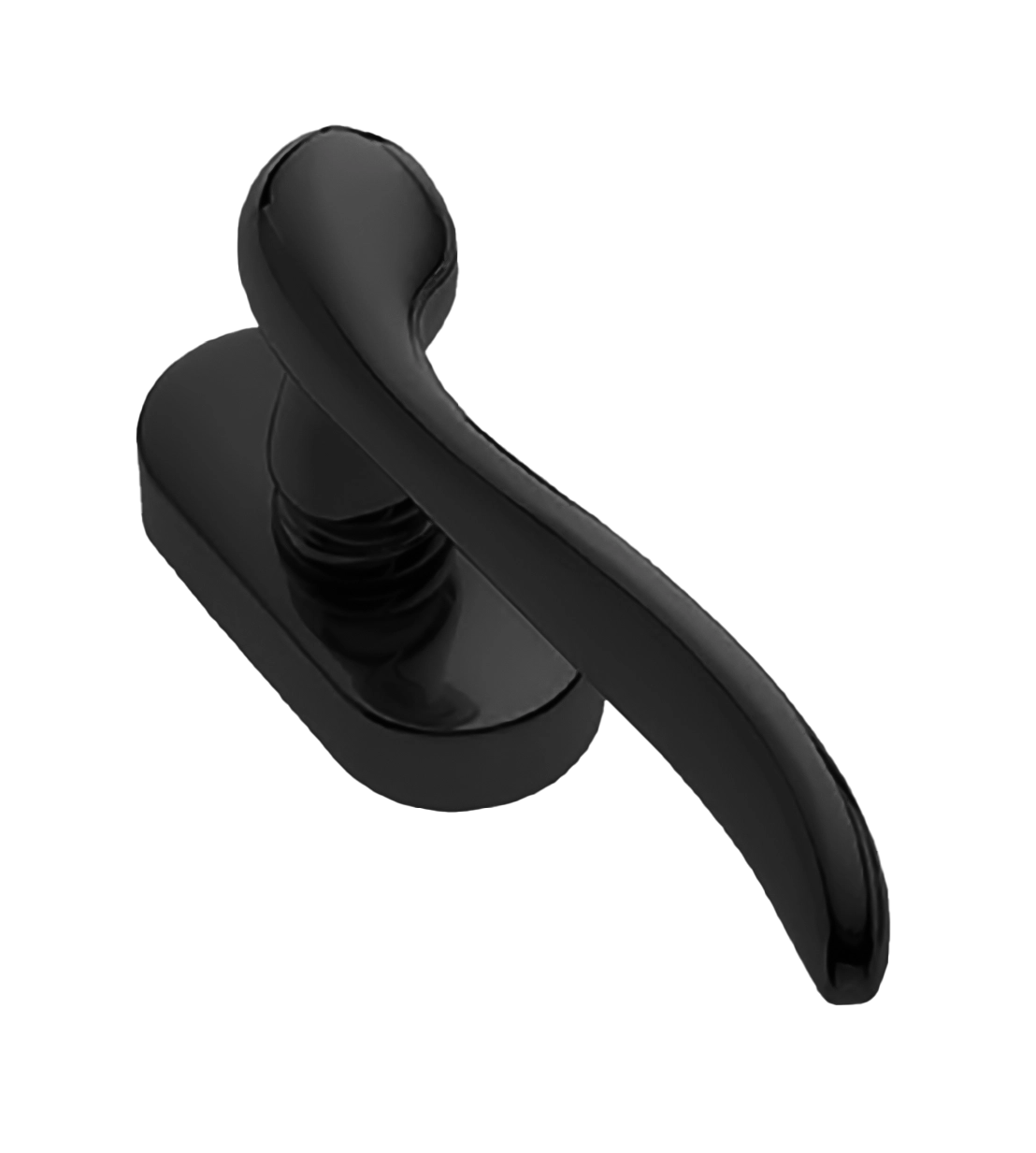 Ручка оконная TOSCANA W1 NERO, цвет - черный фото купить Ижевск