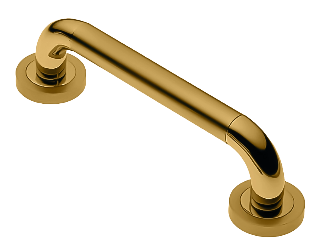 Ручка-скоба GAVANA PH OSA/OTL, цвет - матовое золото/золото фото купить Ижевск