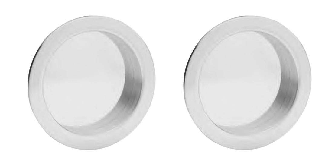 Ручка для раздвижной двери ART.54 CRO стандартная и под цилиндр, цвет - хром фото купить Ижевск