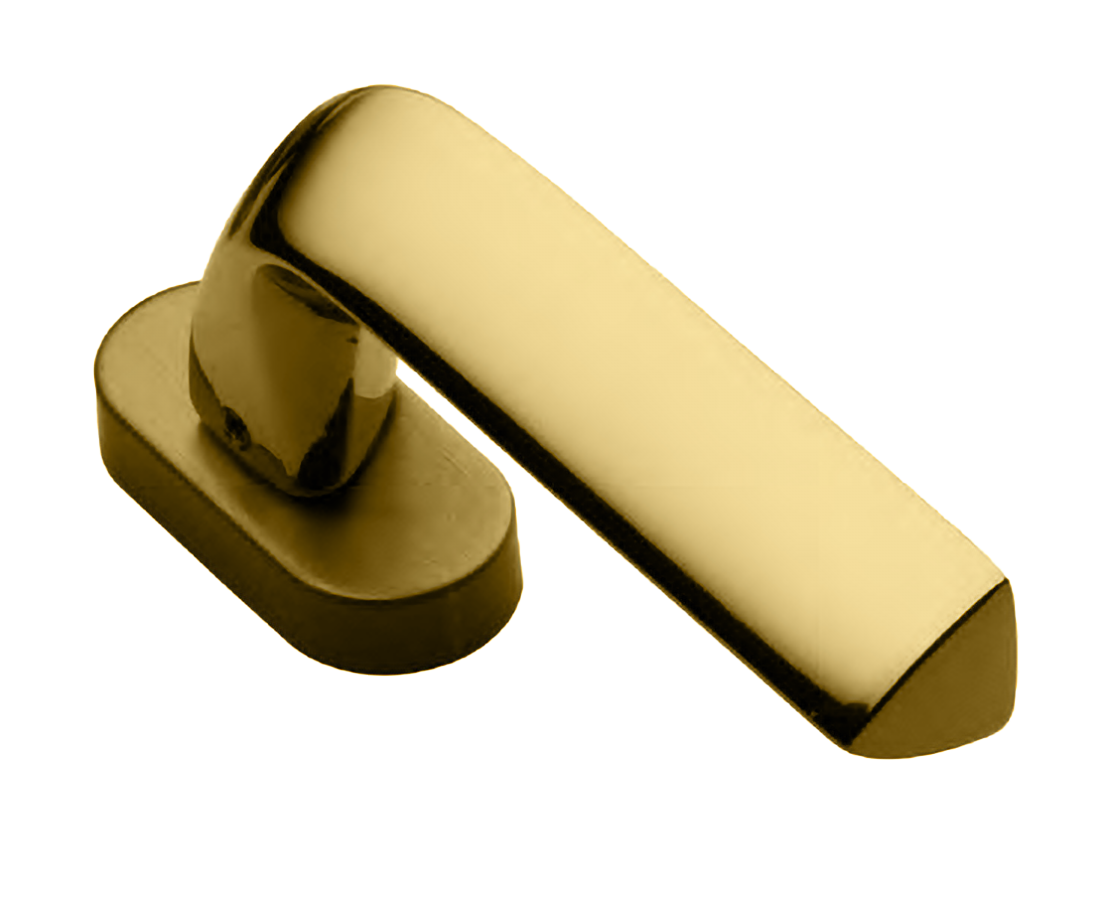 Ручка оконная MATRIX W1 OTL, цвет - золото фото купить Ижевск