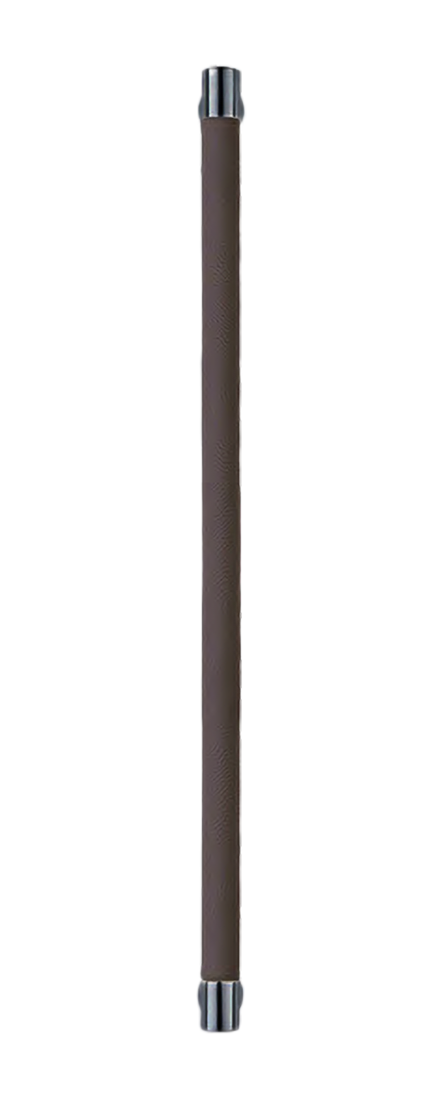 Ручка-скоба HIDE LEATHER PH/B NERO/GRAFITE, цвет - черный/графит фото купить Ижевск