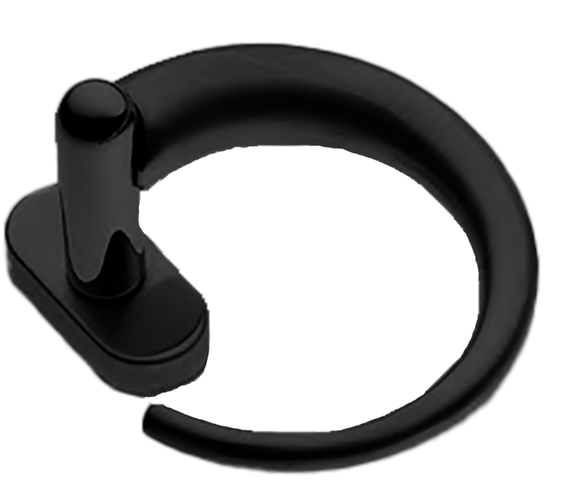 Ручка оконная LANGOUST W1 NERO, цвет - черный фото купить Ижевск