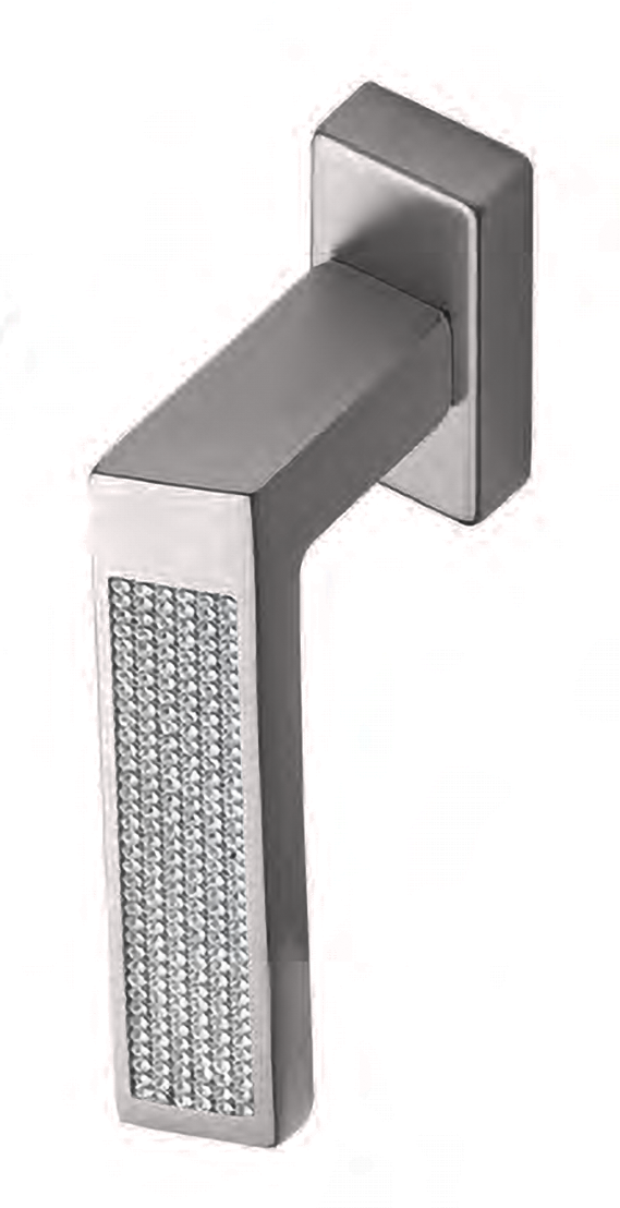 Ручка оконная DOLCE VITA W1 NIN с 4-х позицион. механизмом, цвет черный никель фото купить в Ижевске