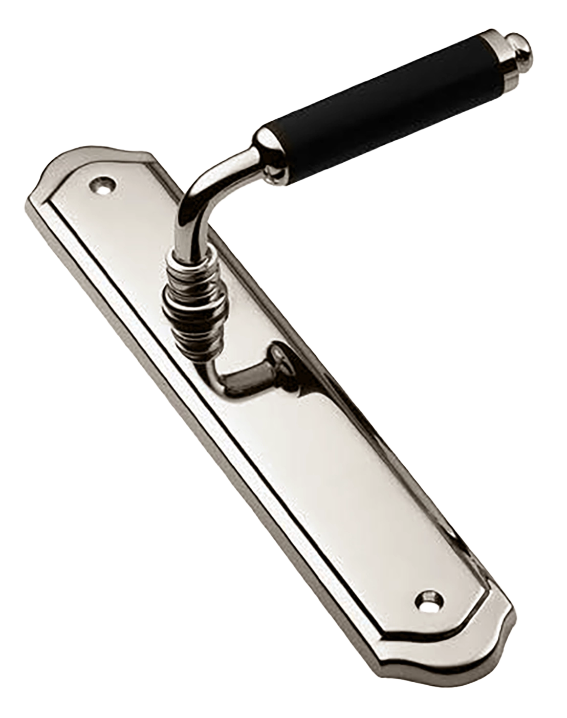 Ручка дверная на планке RIVA PL NIK, цвет никель, латунь фото купить в Ижевске