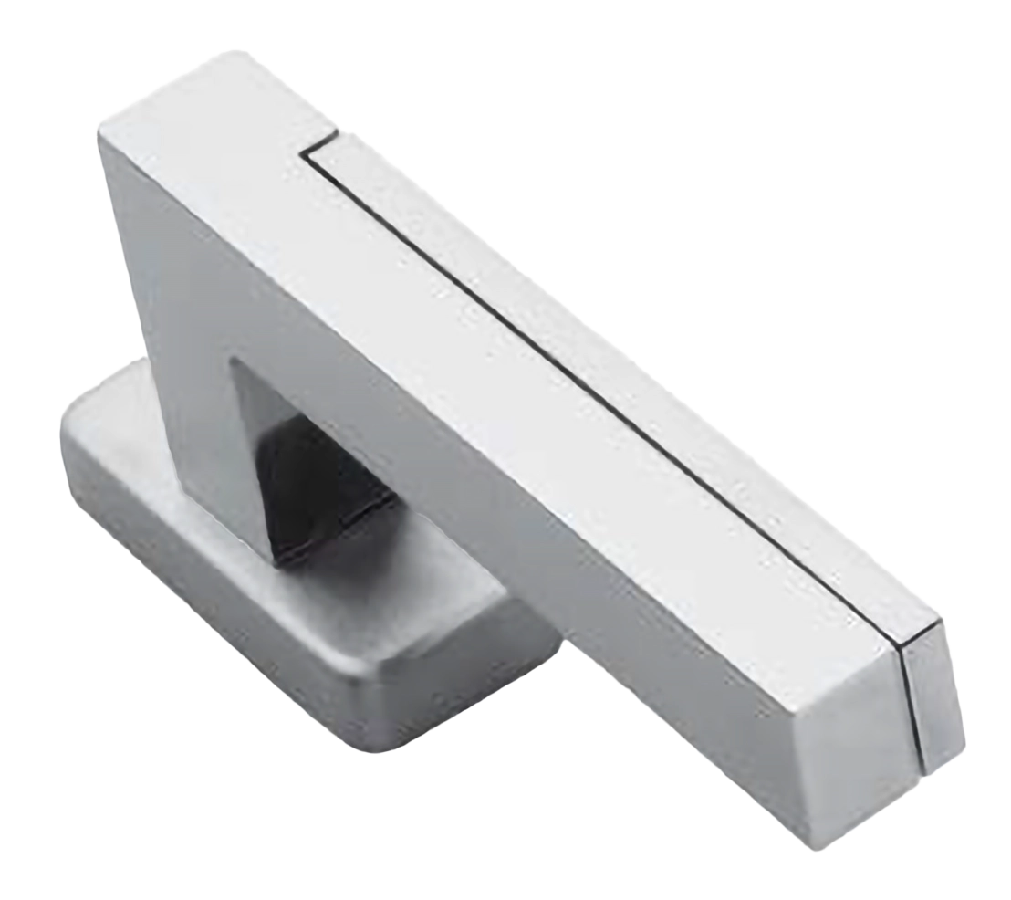 Ручка оконная ISLAND W1 CRO на прямоугольной розетке, цвет хром, латунь фото купить в Ижевске