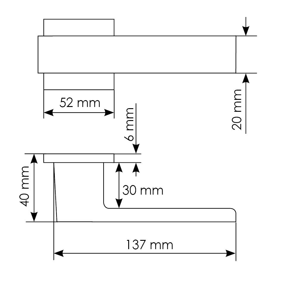 Комплект дверных ручек MH-56-S6 BL с заверткой MH-WC-S6 BL + магнитный замок M1895 BL, цвет черный фото morelli Ижевск