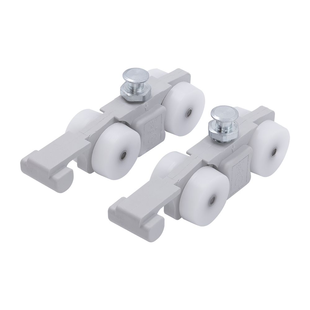 Комплект ролик-стопор SLIDING SET 1-SO 40kg NEW для синхр. открывания, дверь до 40кг фото фурнитура Ижевск