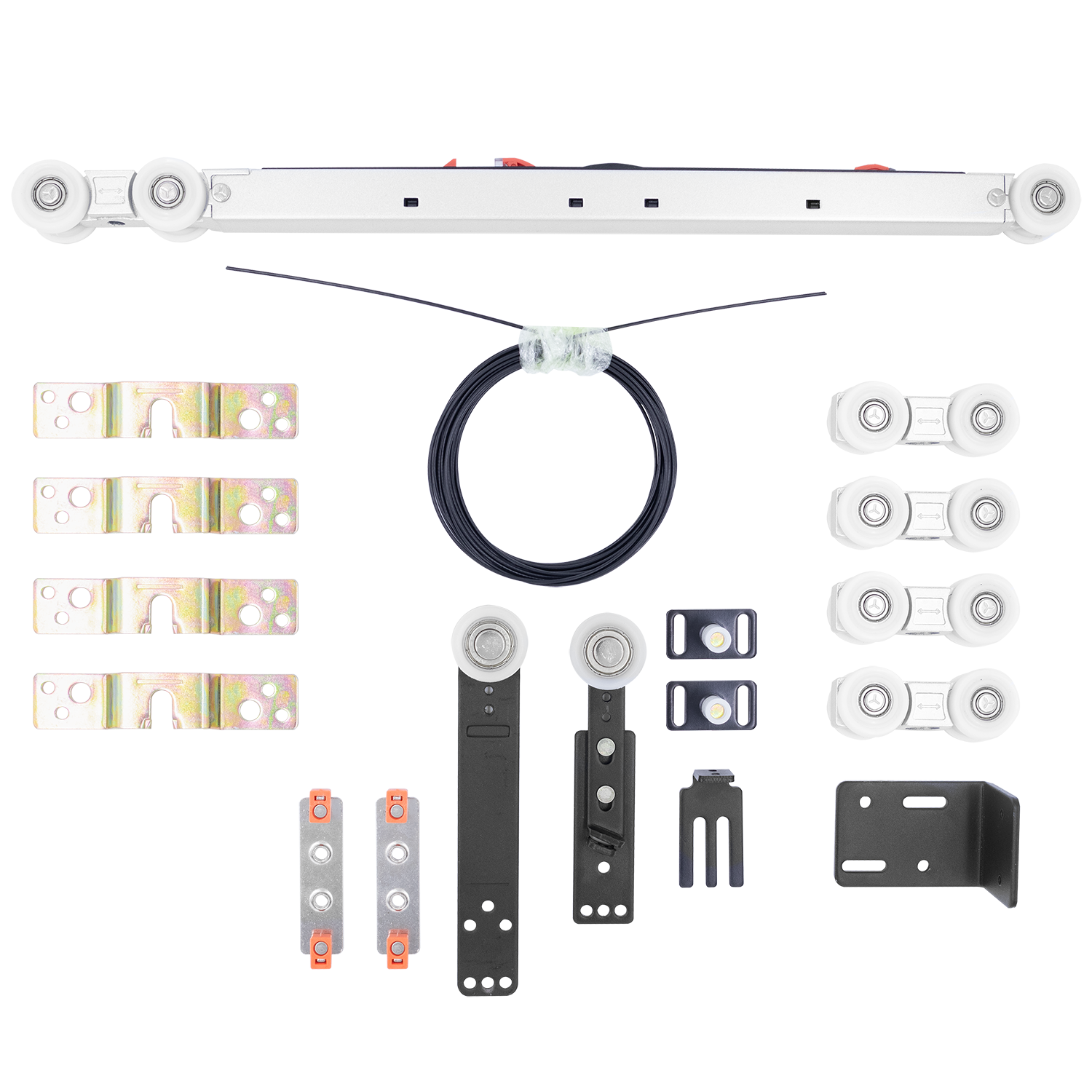 SET-TS 2+1, комплект системы TS для раздвижных дверей на 3 полотна (2 подвижных и 1 стационарное) фото купить Ижевск