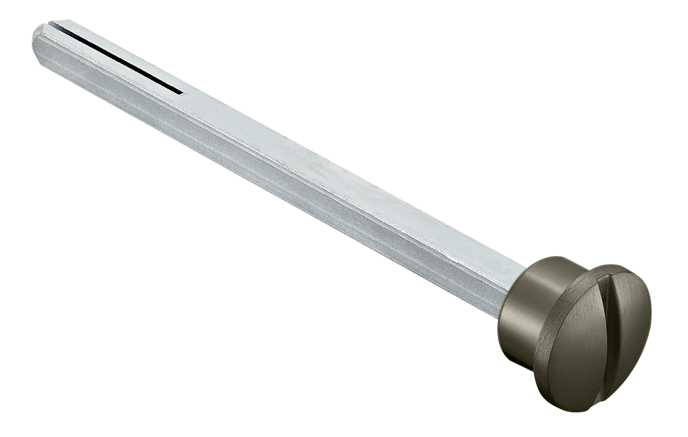 Четырехгранник LUX-SPINDLE-WC 110 ANT 110мм с кнопкой, цвет антрацит фото купить Ижевск