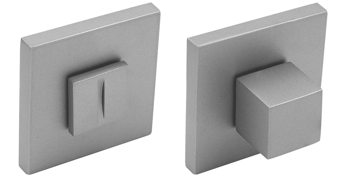 Завертка сантехническая MH-WC-S6 ASC на квадратной розетке цвет анодированный матовый хром, ЦАМ фото купить Ижевск