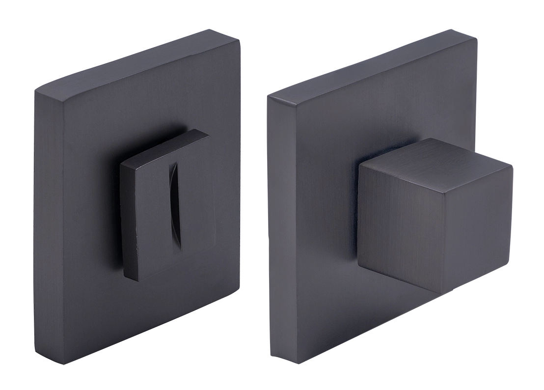 Завертка сантехническая MH-WC-S6 GR на квадратной розетке цвет графит, ЦАМ фото купить Ижевск