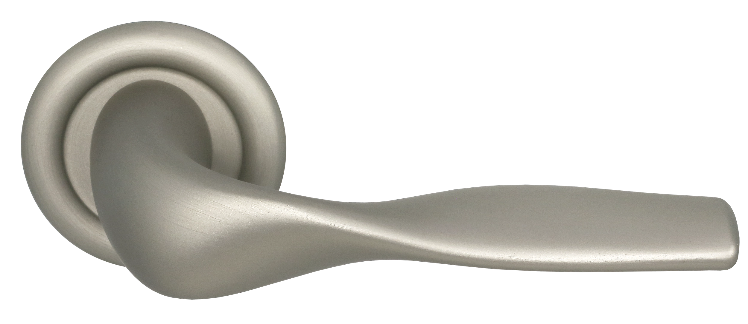 Ручка дверная LVB R7 SMI на круглой розетке, цвет Весенняя дымка/Spring Mist фото купить Ижевск