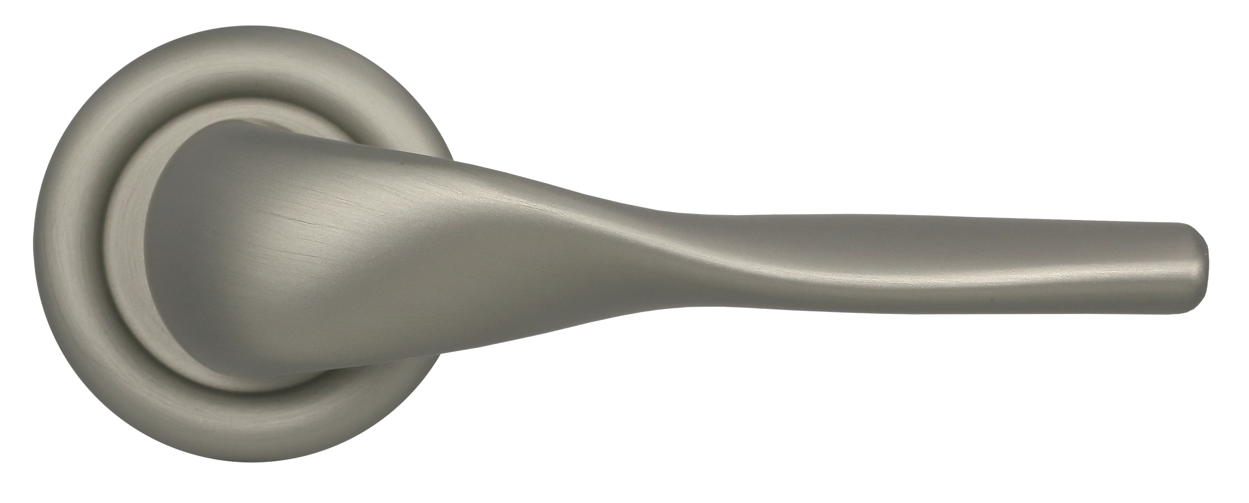 Ручка дверная LVB R7 SMI на круглой розетке, цвет Весенняя дымка/Spring Mist фото купить в Ижевске