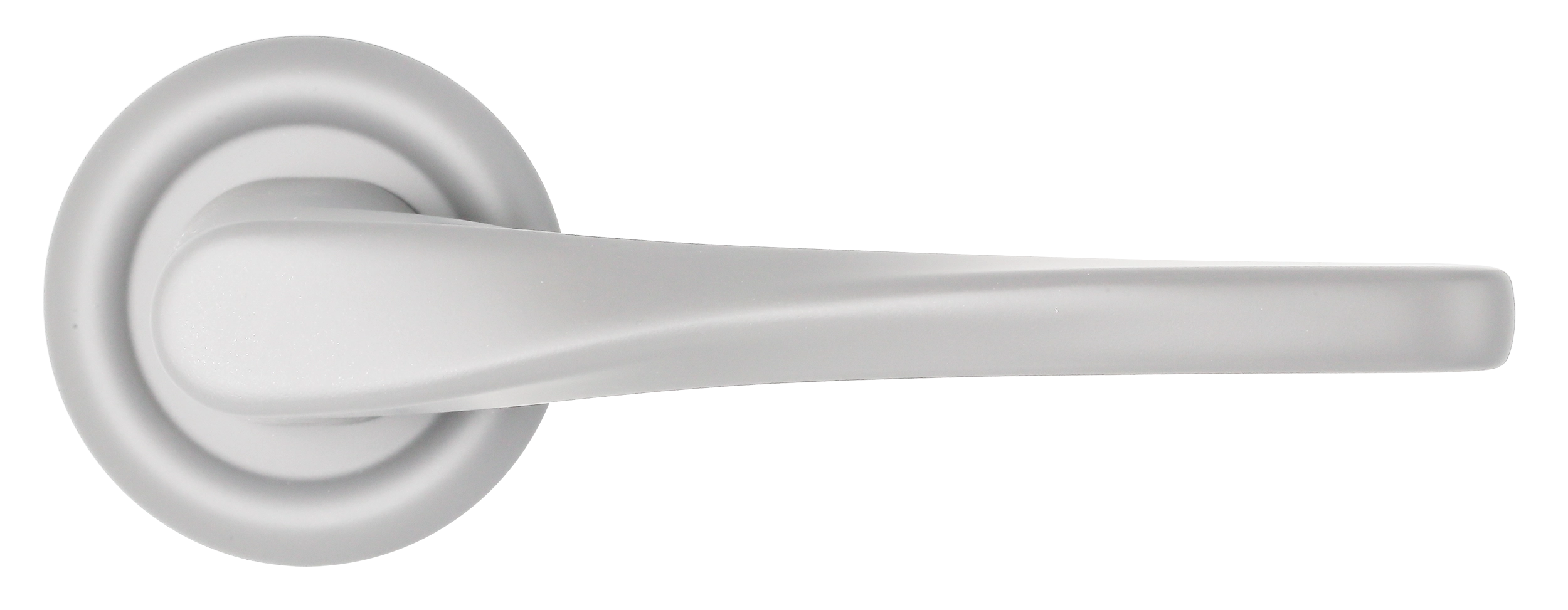 Ручка дверная THE OLYMPICS R7 SSW на круглой розетке, цвет Стокгольмский снегопад/Stockholm Snowfall фото купить в Ижевске