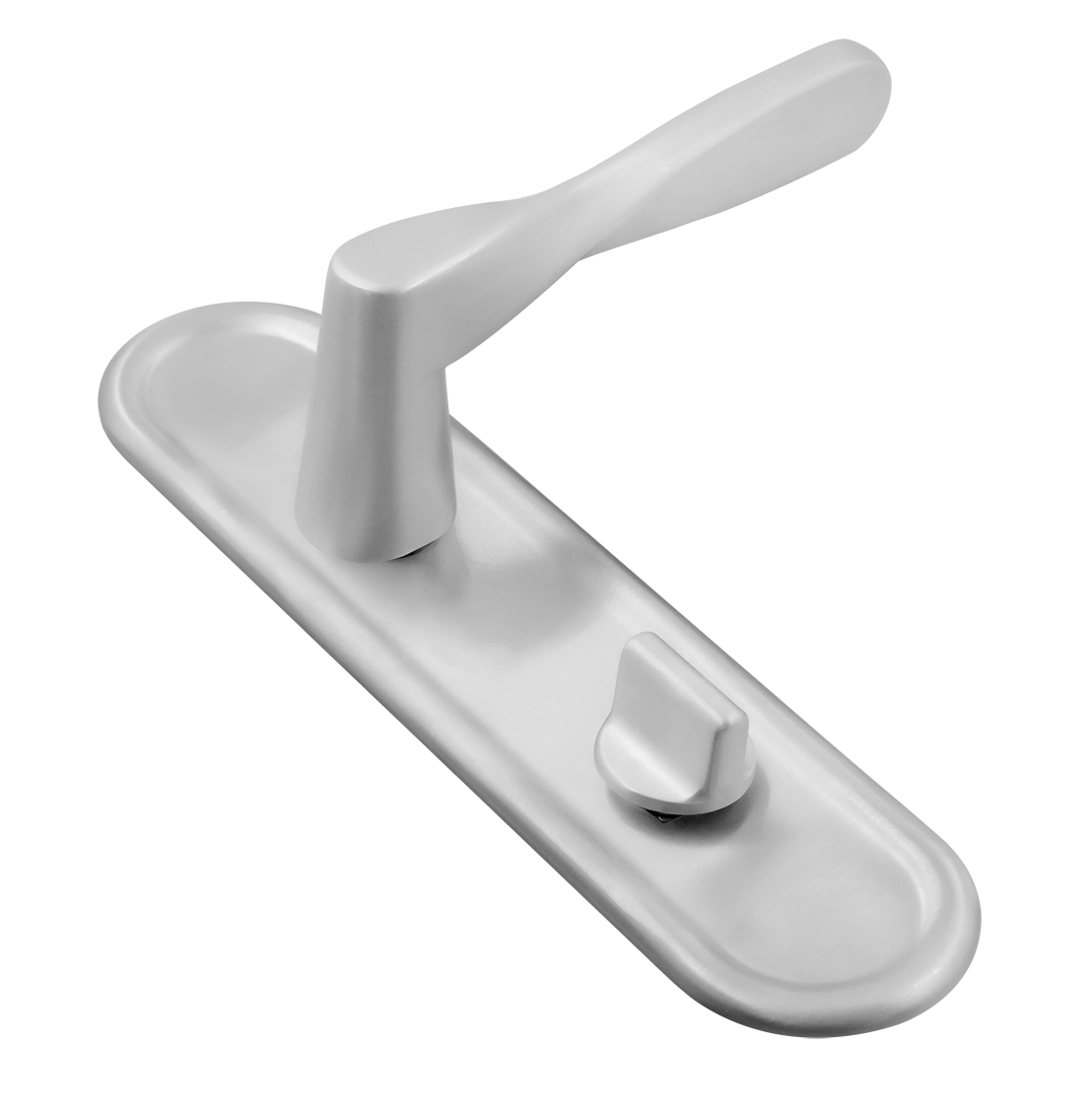 Ручка дверная THE OLYMPICS PLR SSW на планке, цвет Стокгольмский снегопад/Stockholm Snowfall фото купить Ижевск