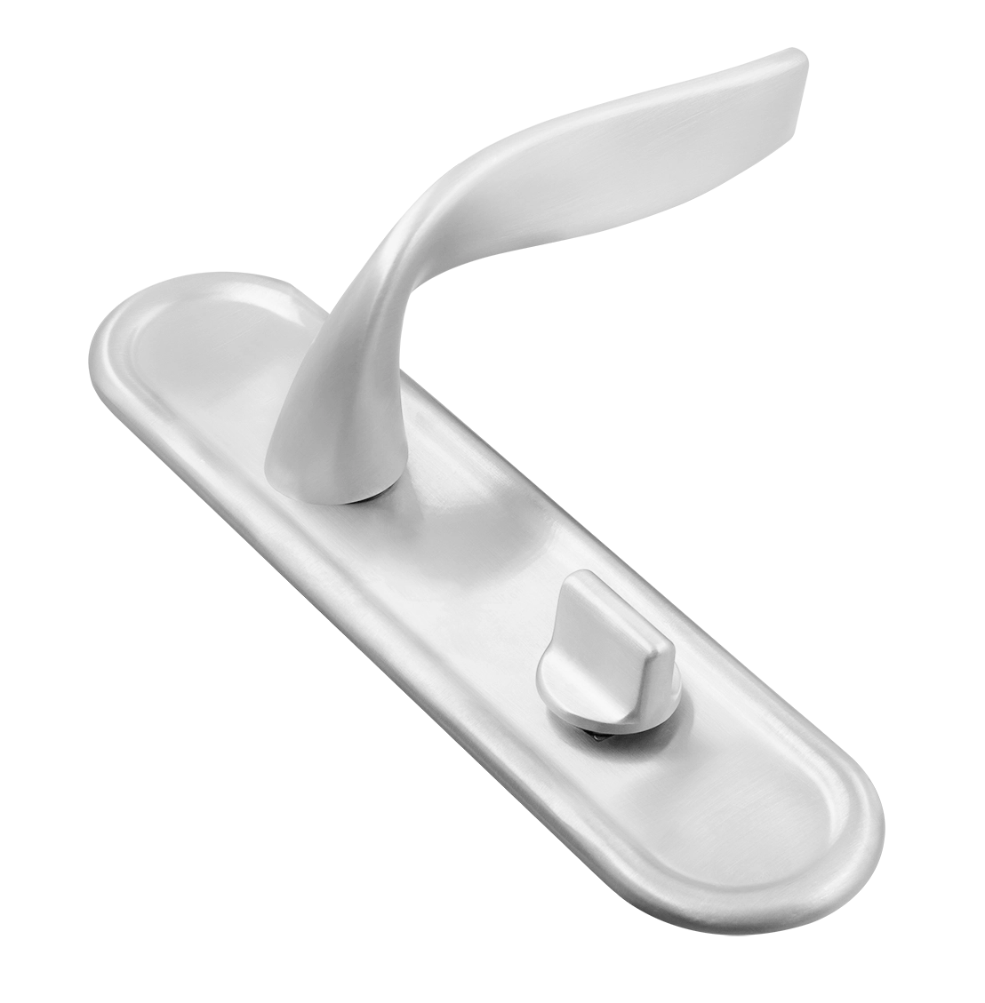 Ручка дверная SKYSCRAPER PLR SSW на планке, цвет Стокгольмский снегопад/Stockholm Snowfall фото купить Ижевск