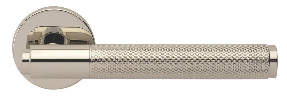 BRIDGE R6 NIS, ручка дверная с усиленной розеткой, цвет -  матовый никель фото купить Ижевск