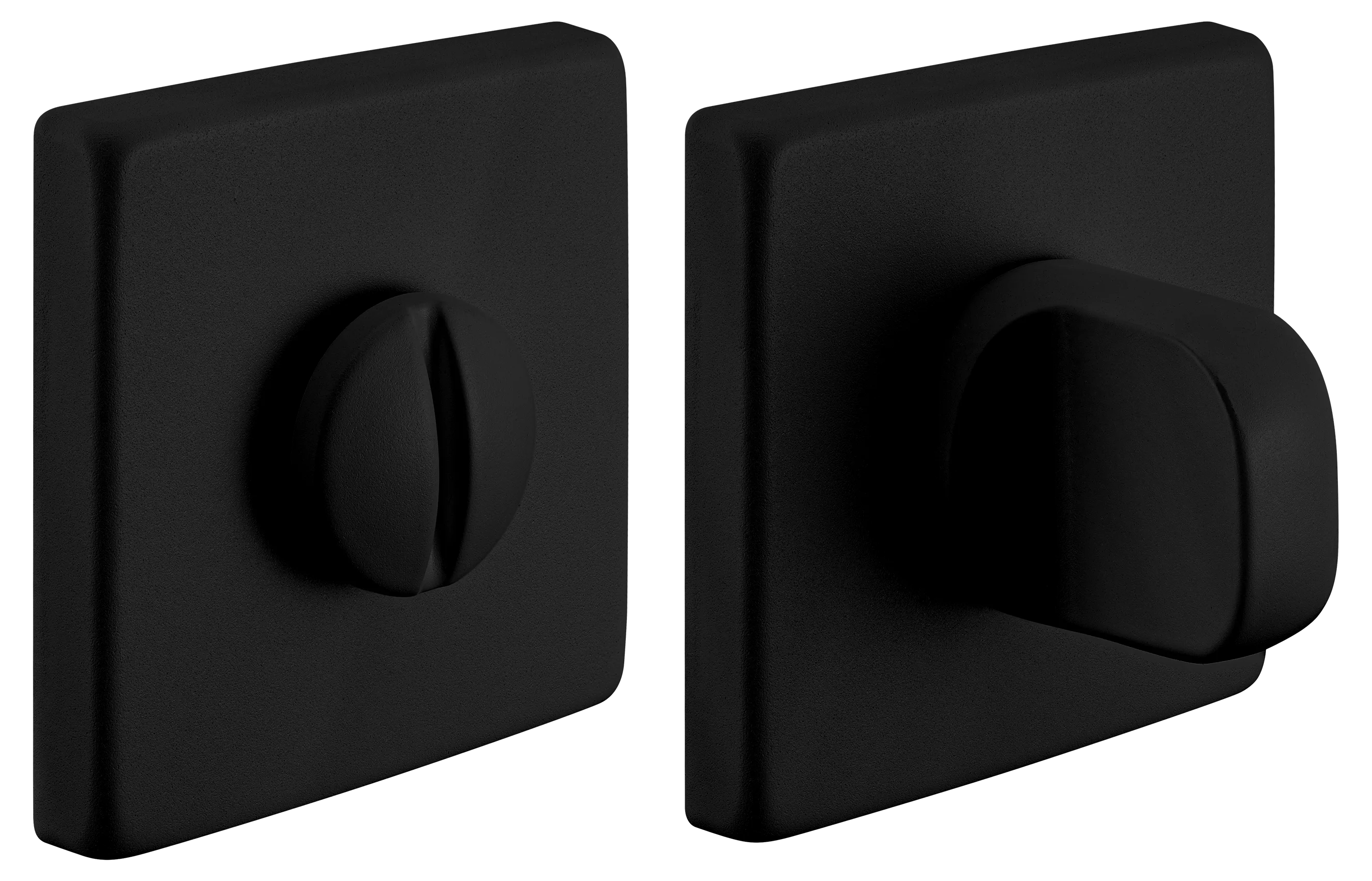 LUX-WC-S5 NERO, завертка дверная, цвет - черный фото купить Ижевск