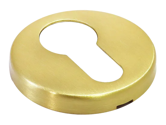 Накладка на замок LUX-KH-R3-E OSA круглая под евроцилиндр, цвет матовое золото фото купить Ижевск