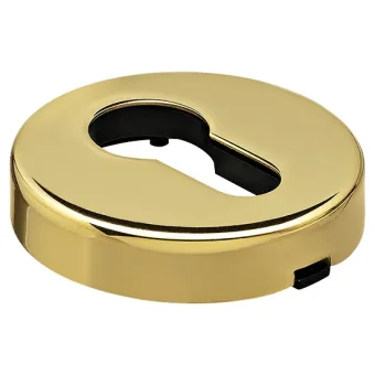 Накладка на евроцилиндр LUX-KH-R3 OTL круглая, цвет золото