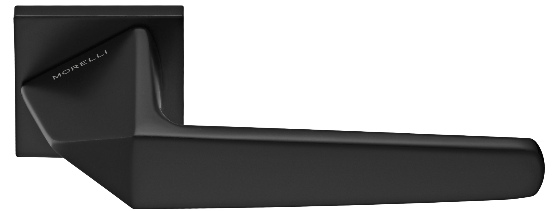 SOUK ручка дверная на квадратной розетке 6 мм, MH-55-S6 BL, цвет - черный фото купить Ижевск